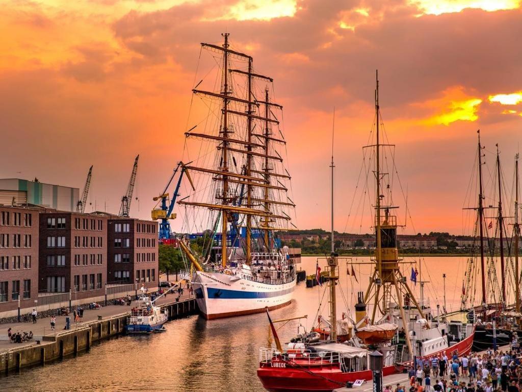 Ohlerich Speicher App_ 24 Wismar Exterior photo